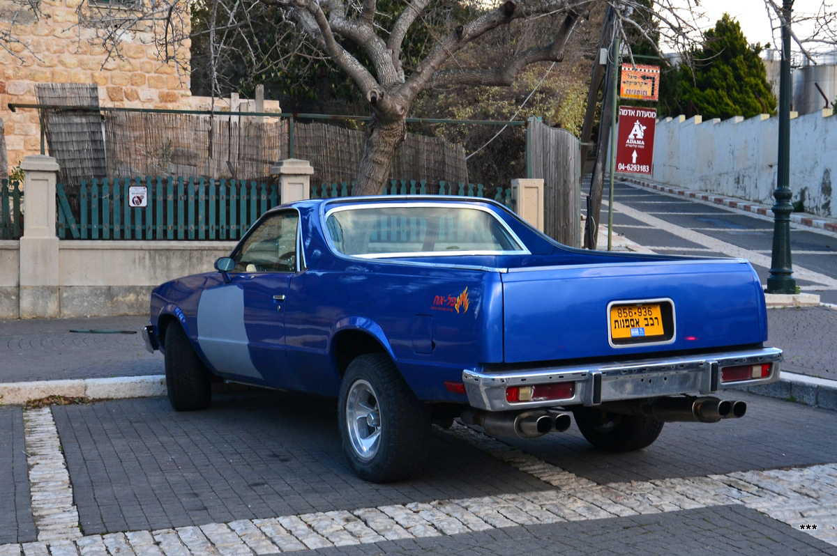 Израиль, № 856-936 — Chevrolet El Camino (5G) '78-87
