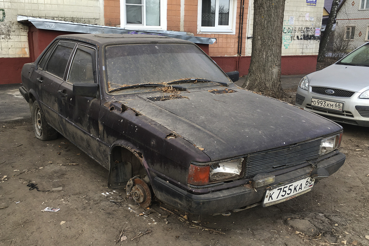 Тамбовская область, № К 755 КА 68 — Audi 80 (B2) '78-86