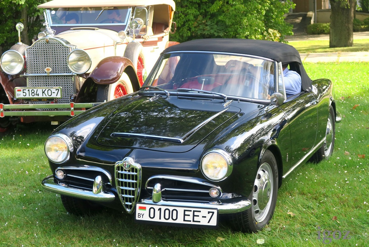 Минск, № 0100 EE-7 — Alfa Romeo Giulietta (750/101) '54-64
