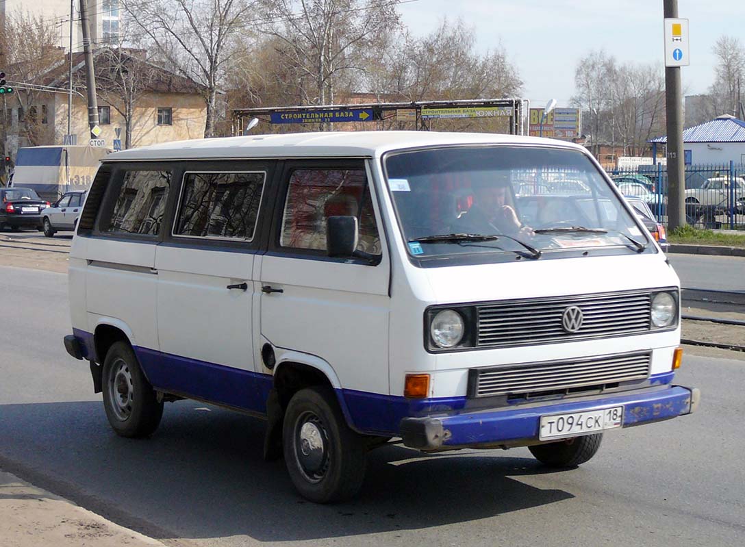 Удмуртия, № Т 094 СК 18 — Volkswagen Typ 2 (Т3) '79-92