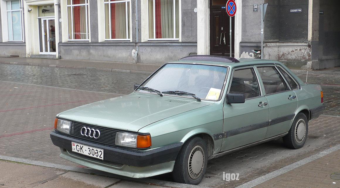 Латвия, № CK-3032 — Audi 80 (B2) '78-86