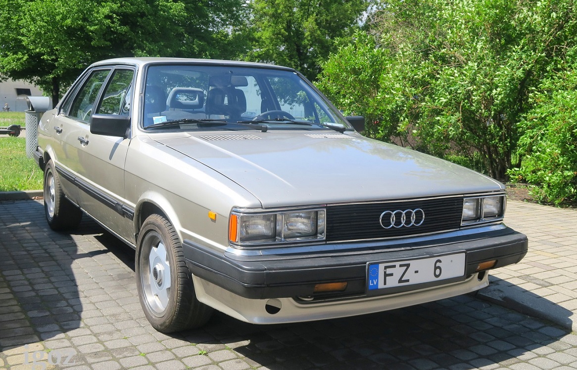 Латвия, № FZ-6 — Audi 4000S '82-84