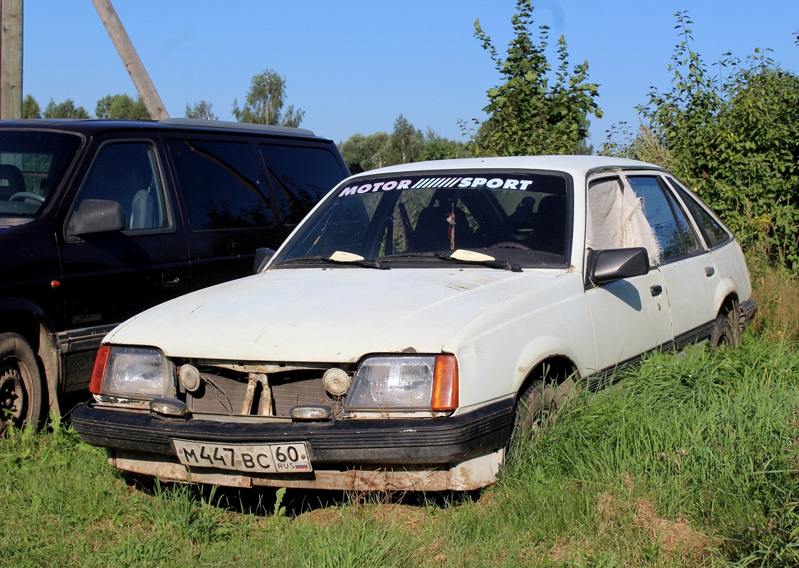 Псковская область, № М 447 ВС 60 — Opel Ascona (C) '81-88