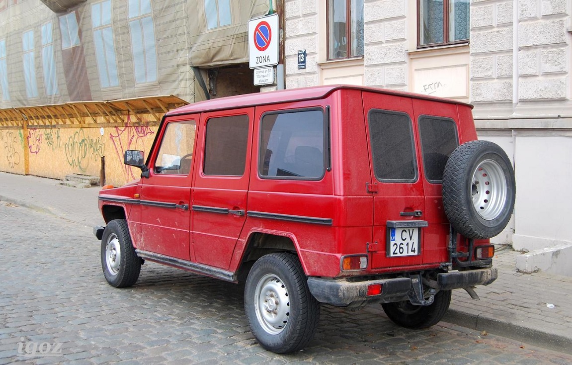 Латвия, № CV-2614 — Mercedes-Benz (W460) '79-92