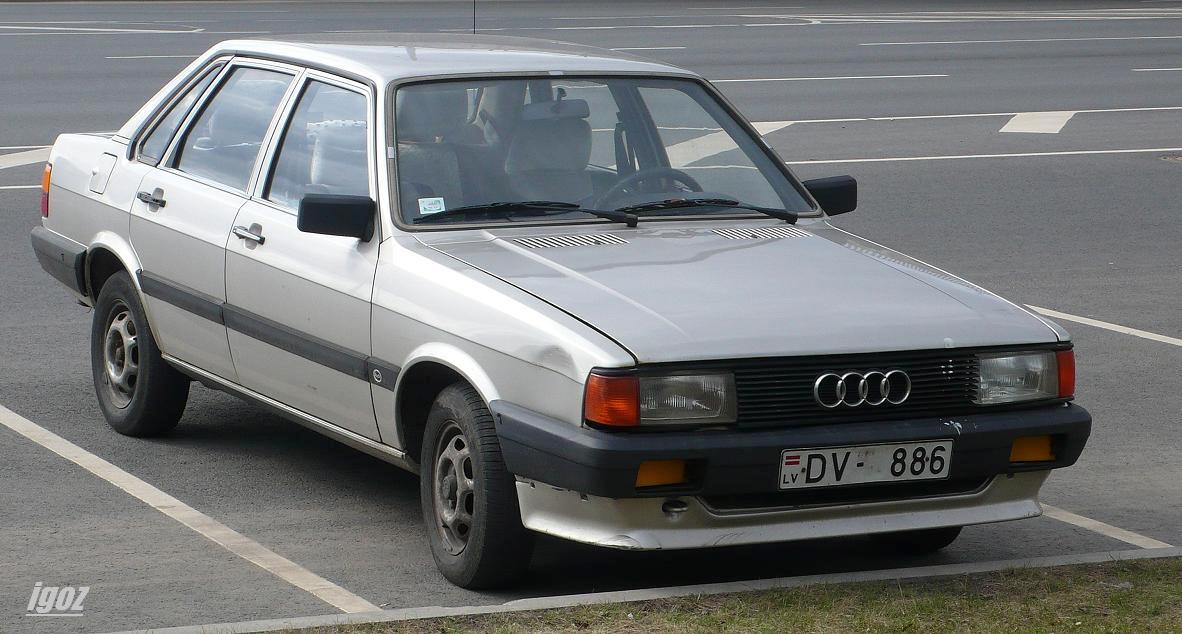 Латвия, № DV-886 — Audi 80 (B2) '78-86