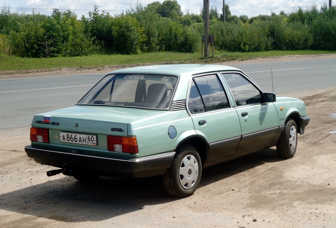 Псковская область, № А 866 АН 60 — Opel Ascona (C) '81-88