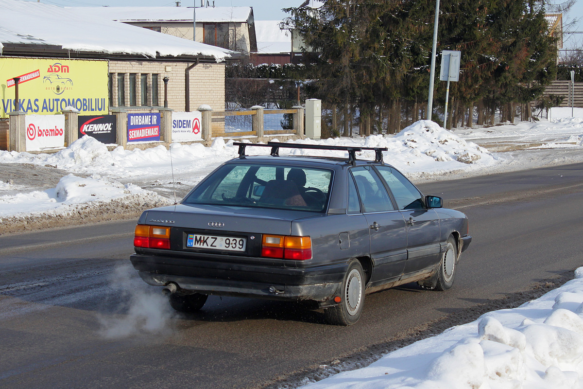 Литва, № MKZ 939 — Audi 100 (C3) '82-91