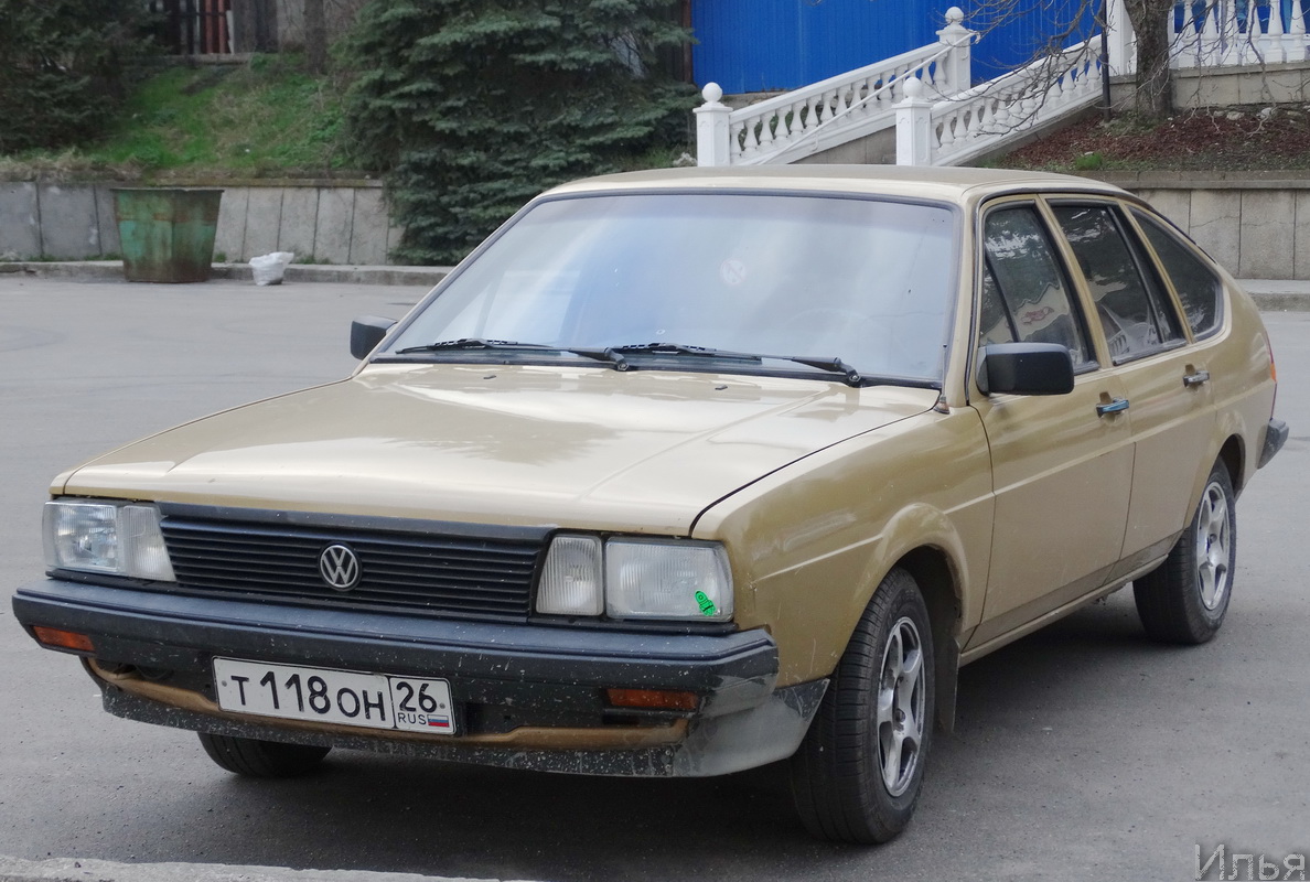 Ставропольский край, № Т 118 ОН 26 — Volkswagen Passat (B2) '80-88