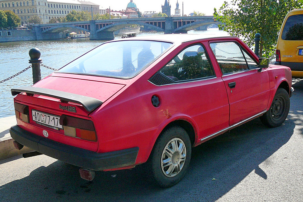 Чехия, № ADC 77-17 — Škoda Rapid '84-90