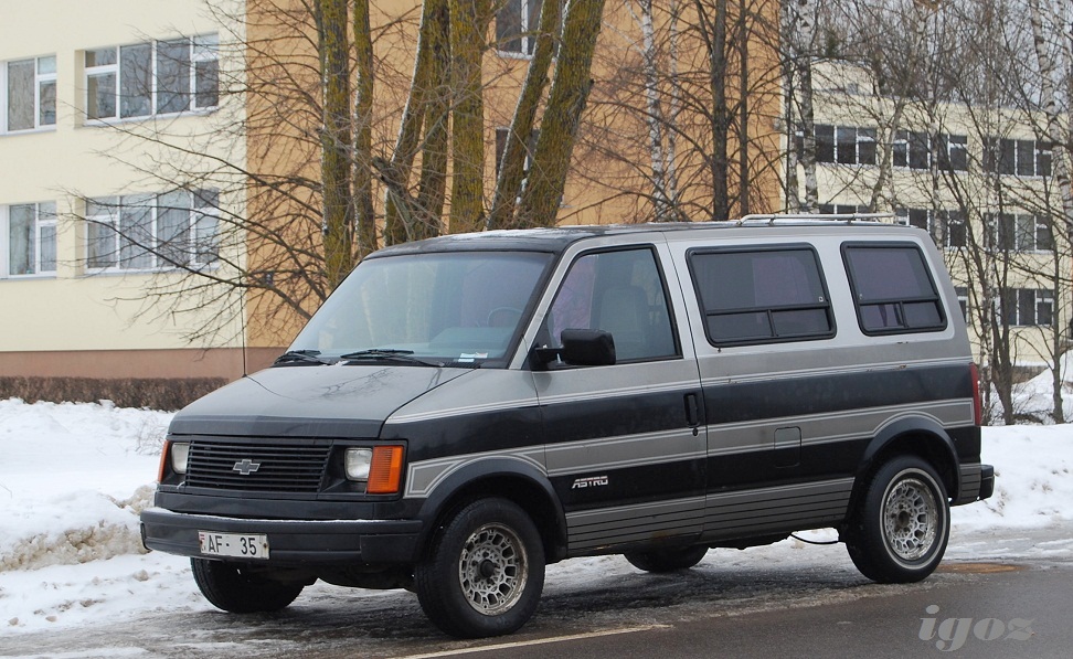 Латвия, № AF-35 — Chevrolet Astro (1G) '85-94