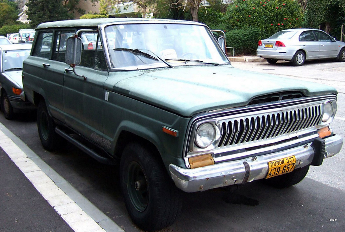 Израиль, № 439-657 — Jeep Cherokee (SJ) '74-83