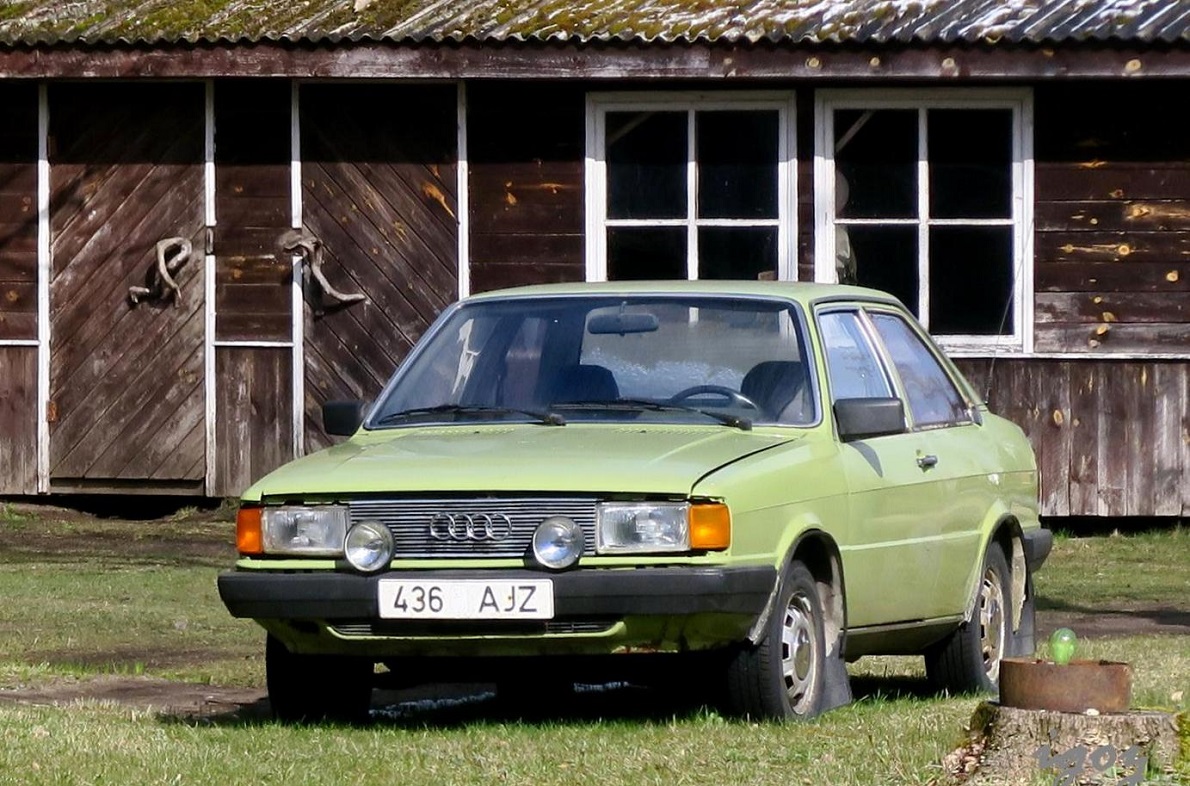 Эстония, № 436 AJZ — Audi 80 (B2) '78-86