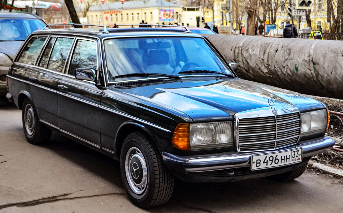 Владимирская область, № В 496 НН 33 — Mercedes-Benz (S123) '78-86