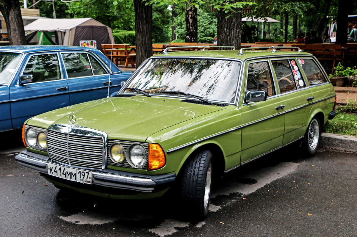 Москва, № К 414 ММ 197 — Mercedes-Benz (S123) '78-86; Москва — Фестиваль "Ретро-Фест" 2015