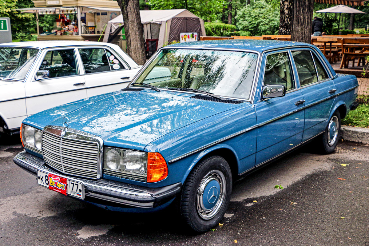 Москва, № К 809 АУ 77 — Mercedes-Benz (W123) '76-86; Москва — Фестиваль "Ретро-Фест" 2015