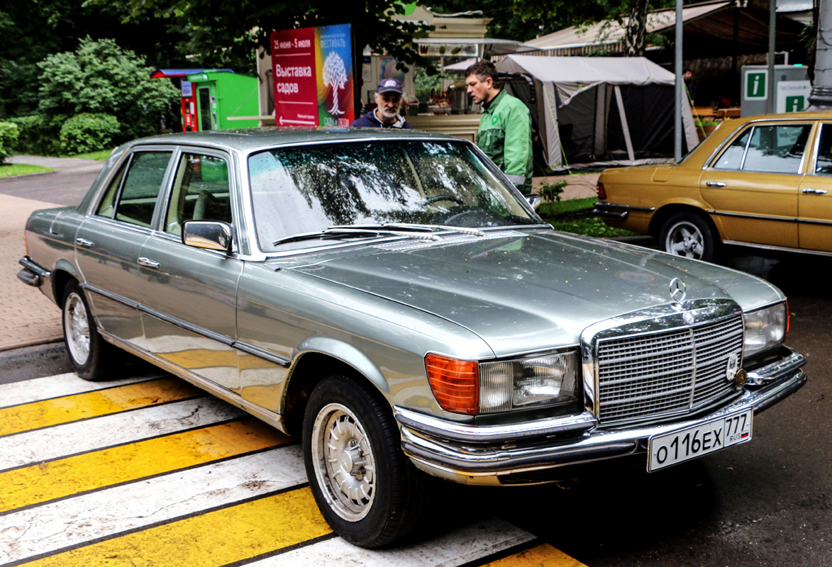 Москва, № О 116 ЕХ 777 — Mercedes-Benz (W116) '72-80; Москва — Фестиваль "Ретро-Фест" 2015