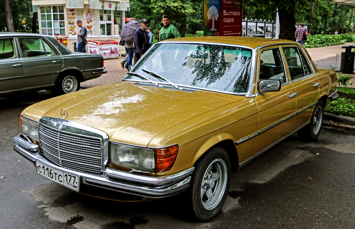 Москва, № С 116 ТС 177 — Mercedes-Benz (W116) '72-80; Москва — Фестиваль "Ретро-Фест" 2015