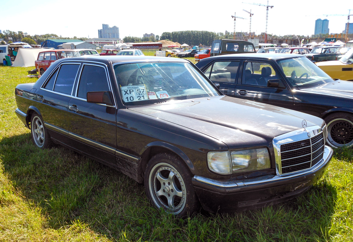 Орловская область, № ХР 1021 57 — Mercedes-Benz (W126) '79-91; Москва — Автоэкзотика 2012