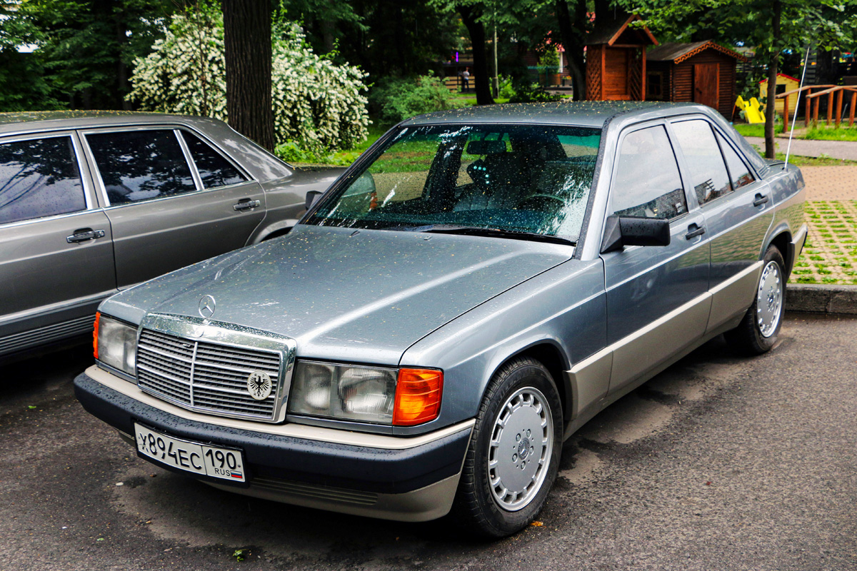 Московская область, № Х 894 ЕС 190 — Mercedes-Benz (W201) '82-93; Москва — Фестиваль "Ретро-Фест" 2015