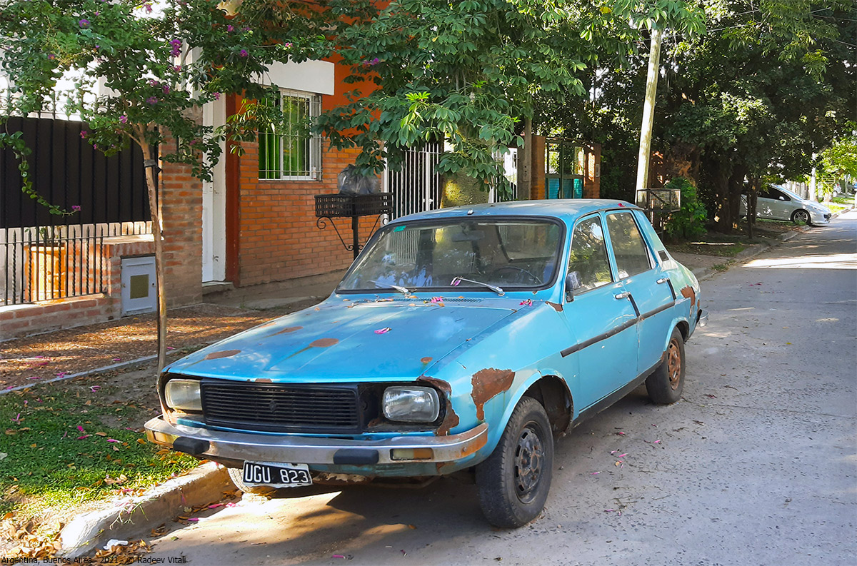 Аргентина, № UGU 823 — Renault 12 '69-80