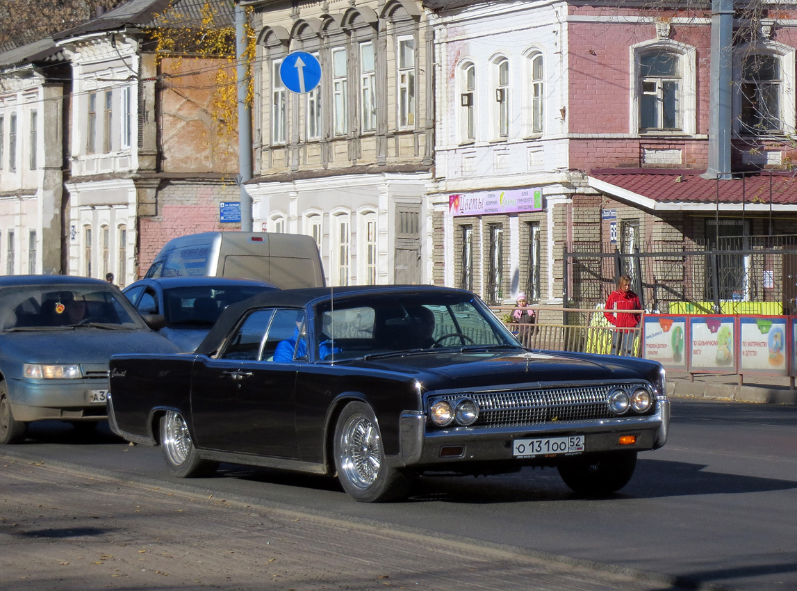 Нижегородская область, № О 131 ОО 52 — Lincoln Continental (4G) '61-69