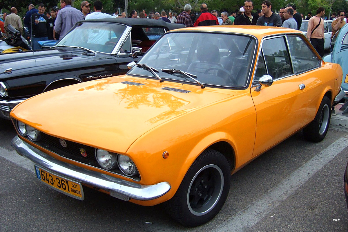Израиль, № 643-361 — FIAT 124 Sport Coupe '67-75