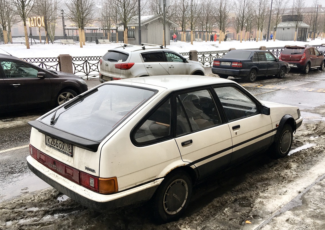 Санкт-Петербург, № К 266 ОХ 78 — Toyota Corolla (E80) '83-87
