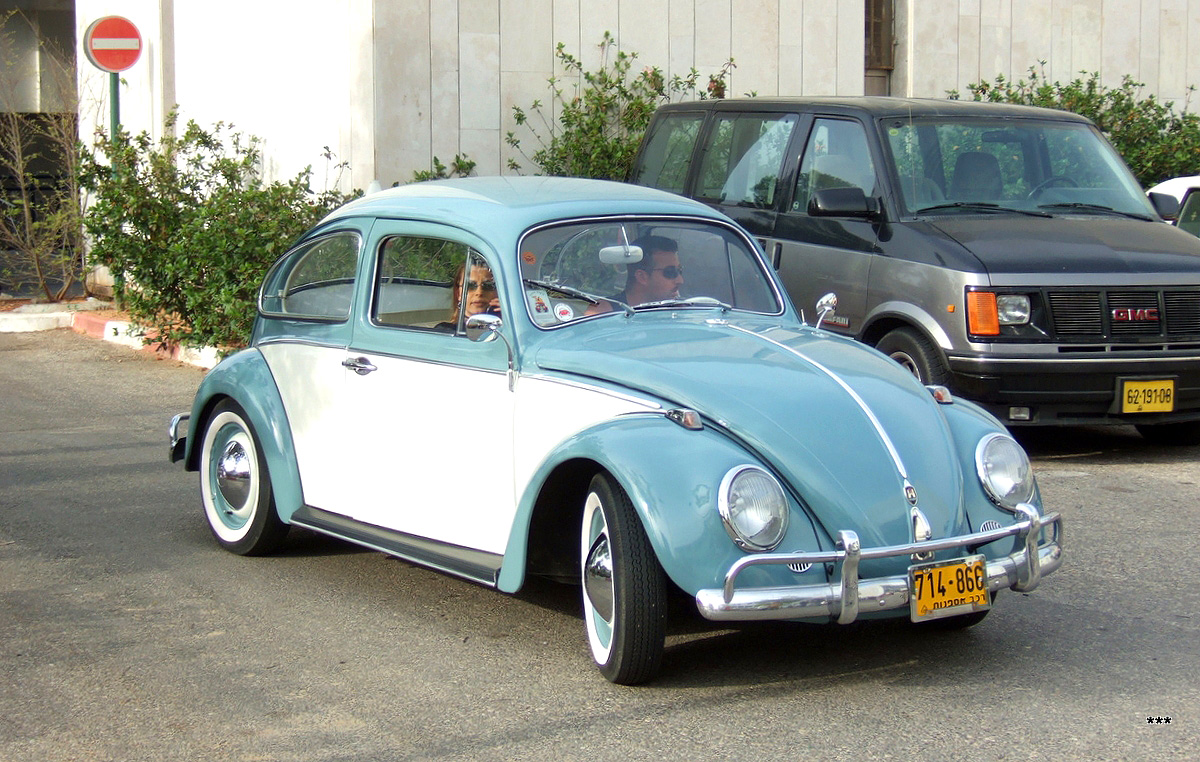 Израиль, № 714-866 — Volkswagen Käfer 1100/1200 '49-74