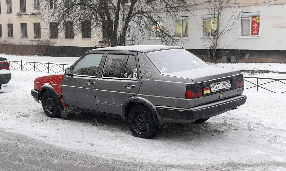 Санкт-Петербург, № Х 017 ТМ 98 — Volkswagen Jetta Mk2 (Typ 16) '84-92