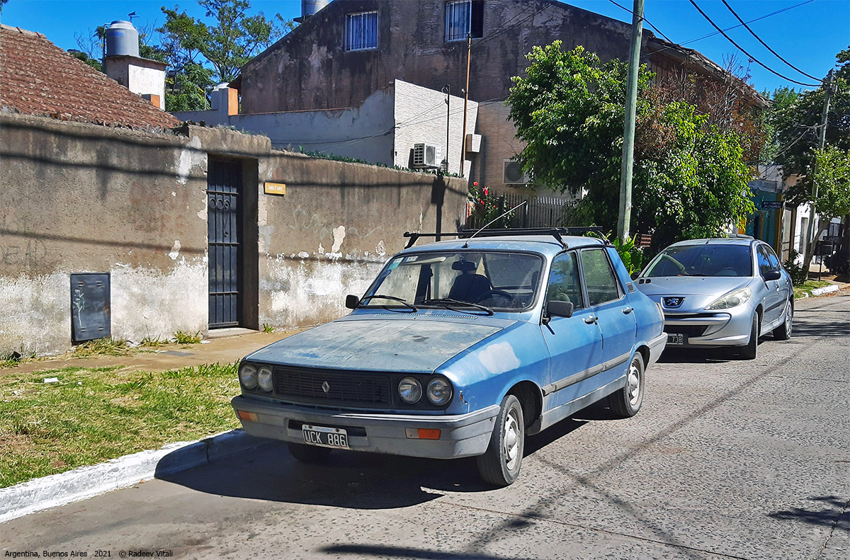 Аргентина, № UCK 886 — Renault 12 '69-80