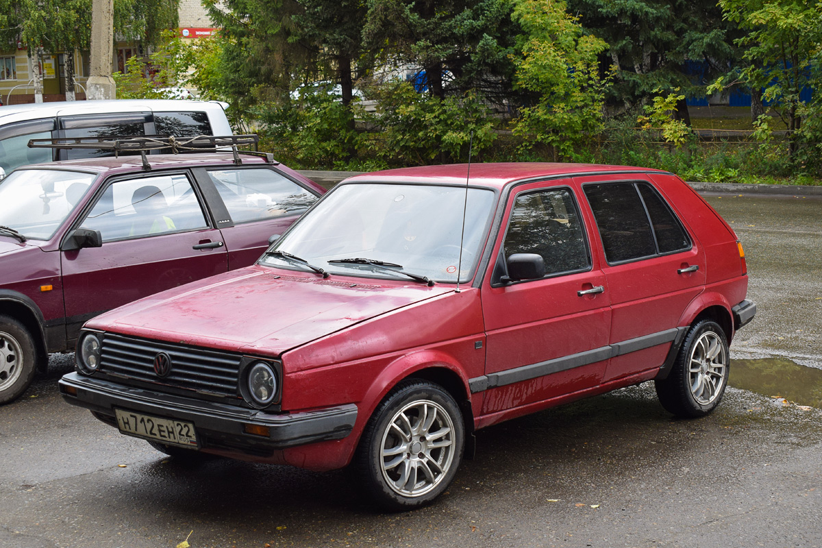 Алтайский край, № Н 712 ЕН 22 — Volkswagen Golf (Typ 19) '83-92