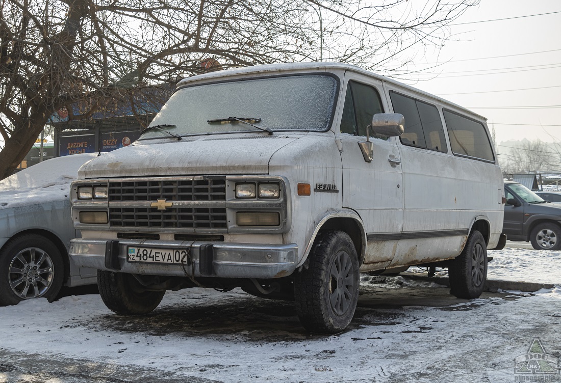 Алматы, № 484 EVA 02 — Chevrolet Van (3G) '71-96