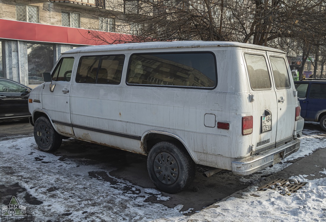 Алматы, № 484 EVA 02 — Chevrolet Van (3G) '71-96