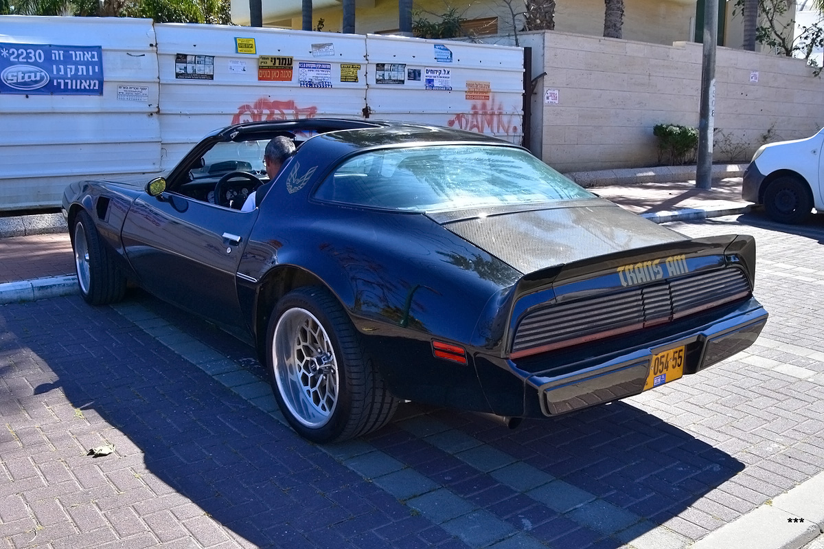 Израиль, № 90-054-55 — Pontiac Firebird (2G) '70-81