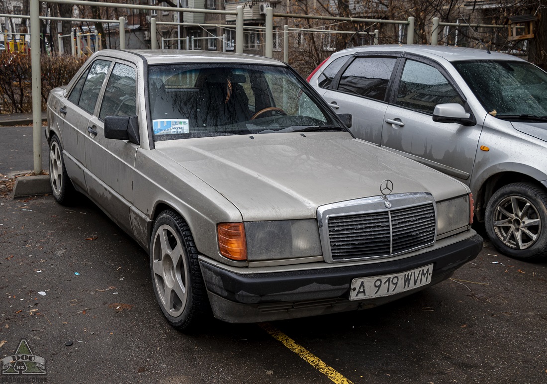 Алматы, № A 919 WVM — Mercedes-Benz (W201) '82-93