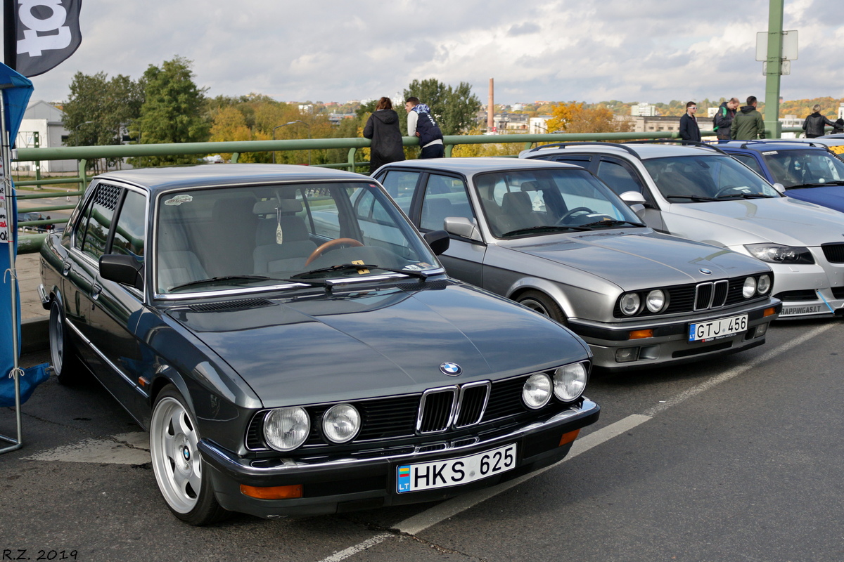 Литва, № HKS 625 — BMW 5 Series (E28) '82-88
