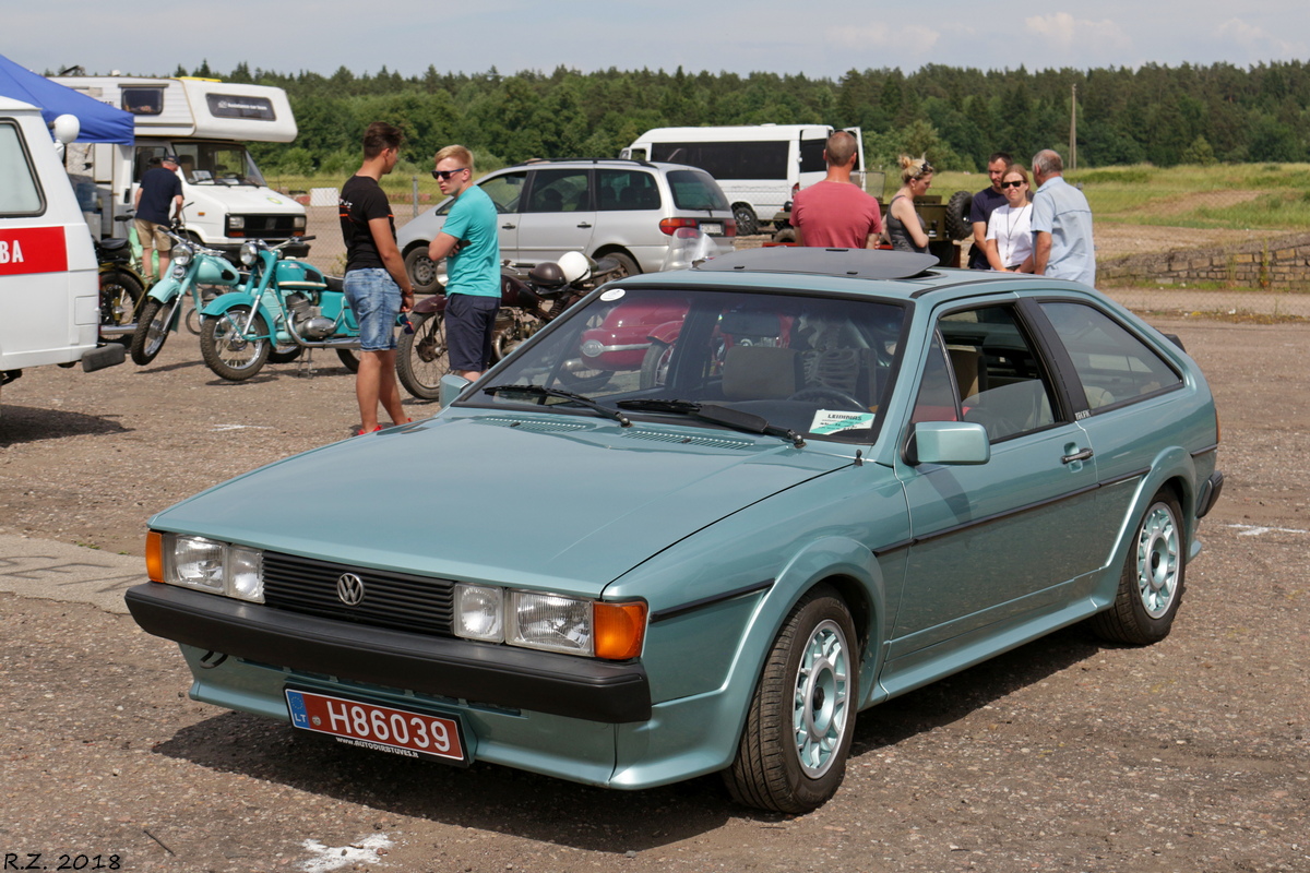 Литва, № H86039 — Volkswagen Scirocco (2G) '81-92
