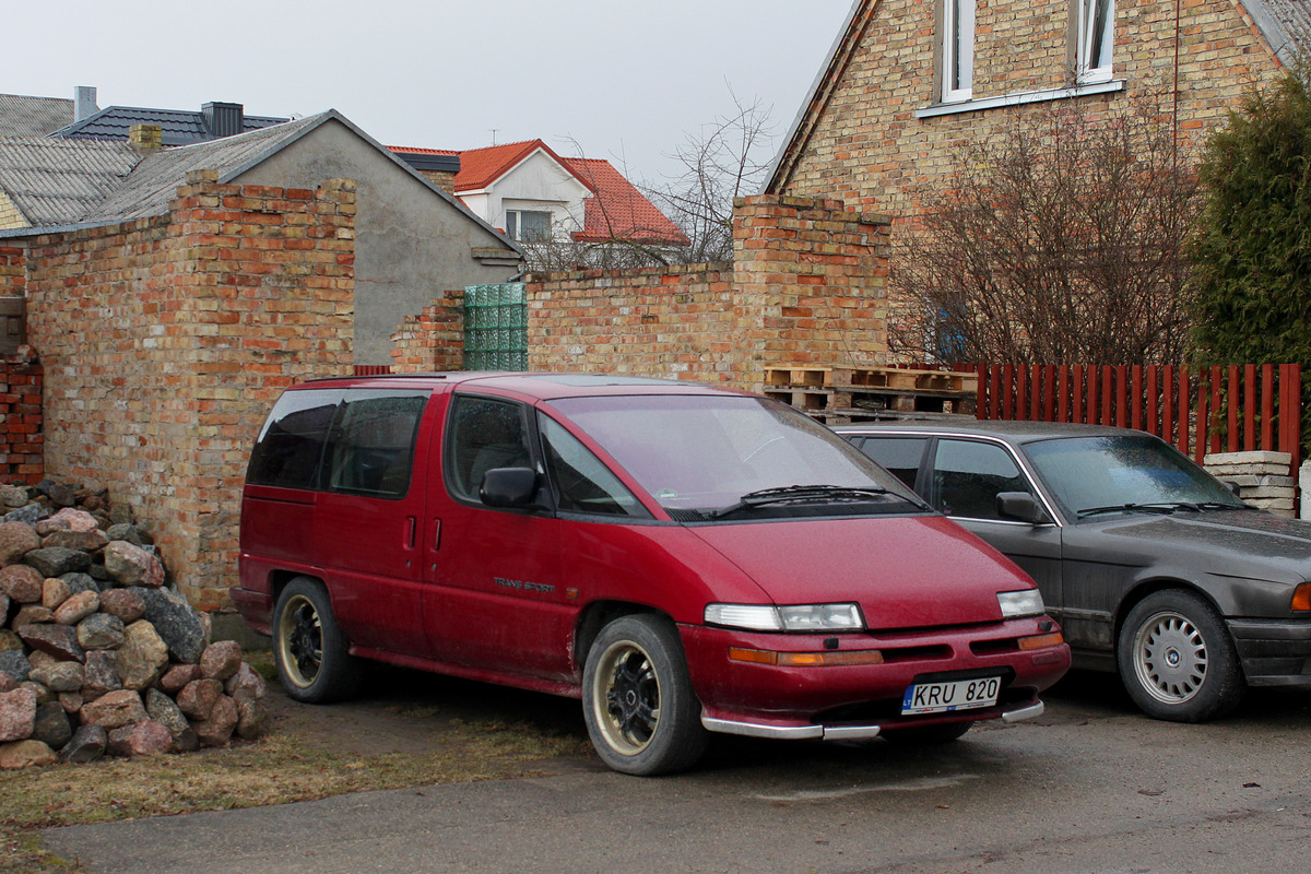 Литва, № KRU 820 — Pontiac Trans Sport '89-94