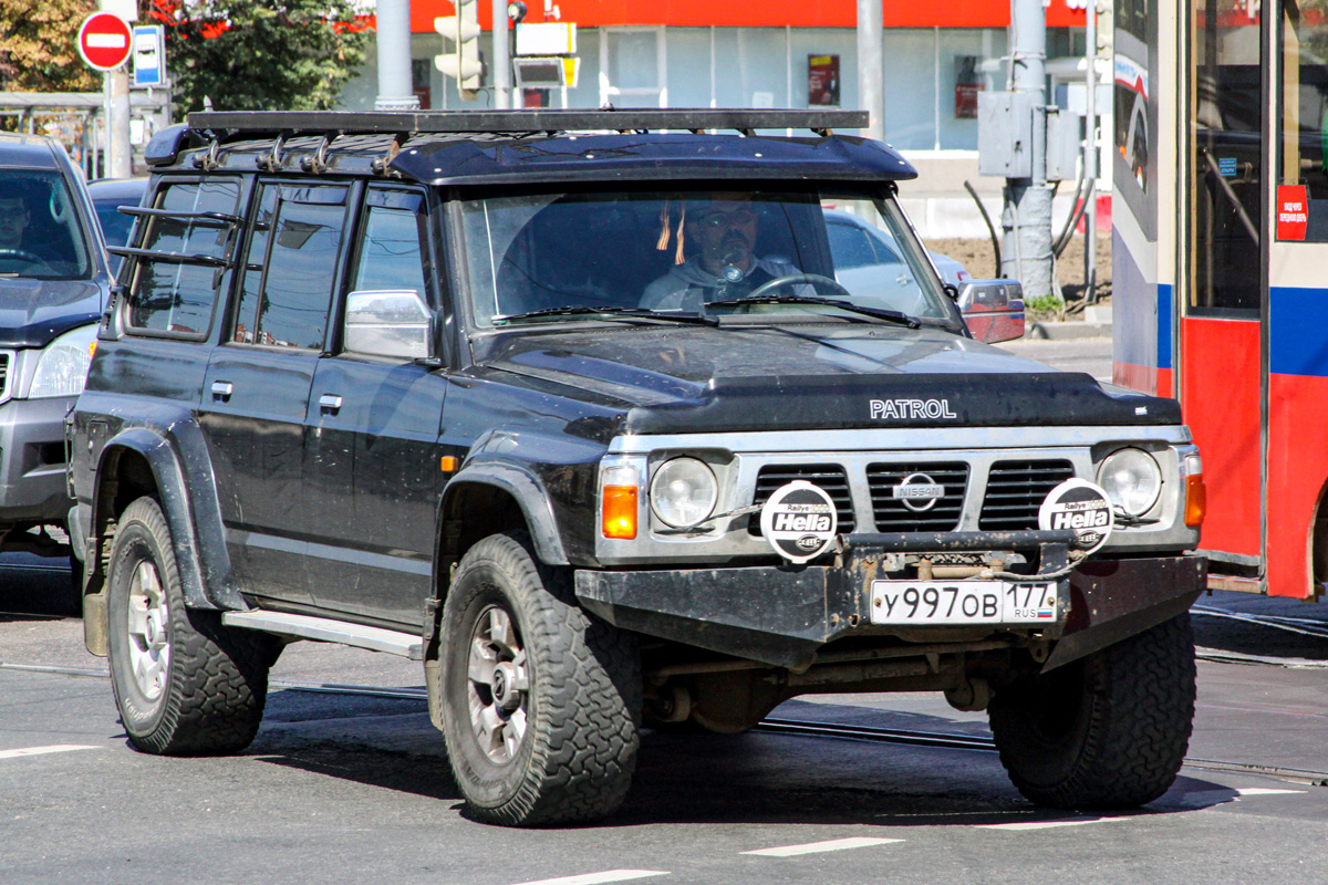 Москва, № У 997 ОВ 177 — Nissan Patrol/Safari  (Y60) '87-97