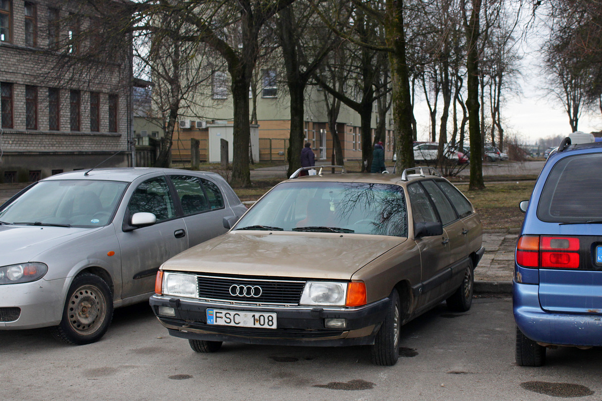 Литва, № FSC 108 — Audi 100 (C3) '82-91