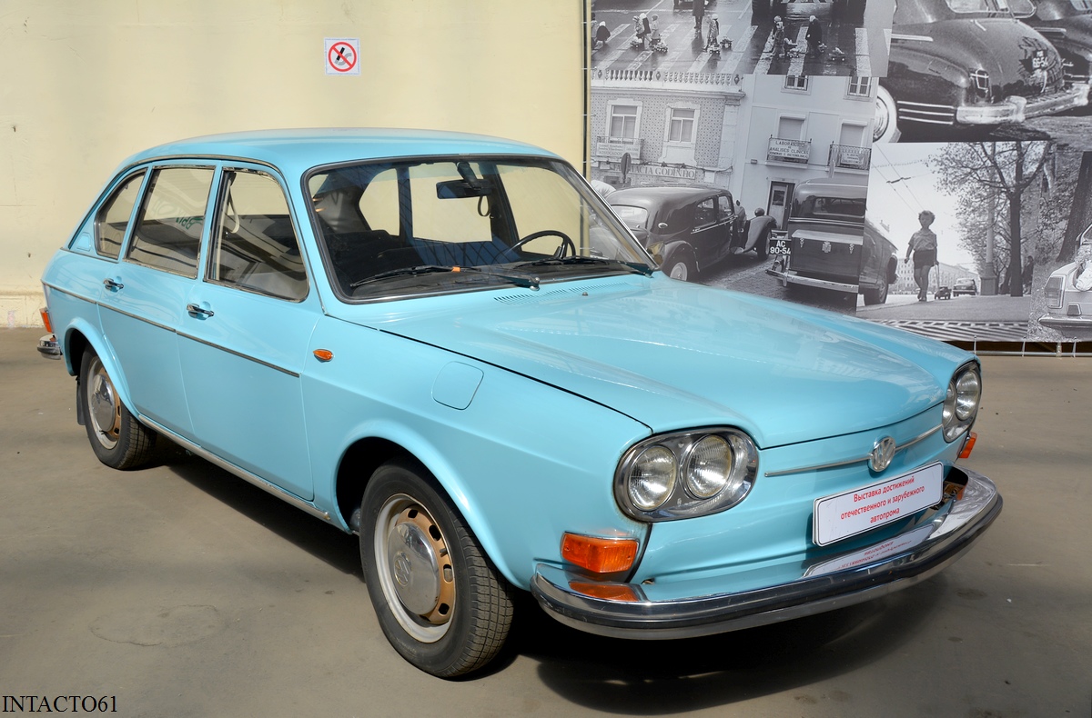 Москва, № Т 073 НО 199 — Volkswagen 411 LE (Typ 4) '69-72; Москва — Экспозиция "Выставка достижений отечественного и зарубежного автопрома" 2015