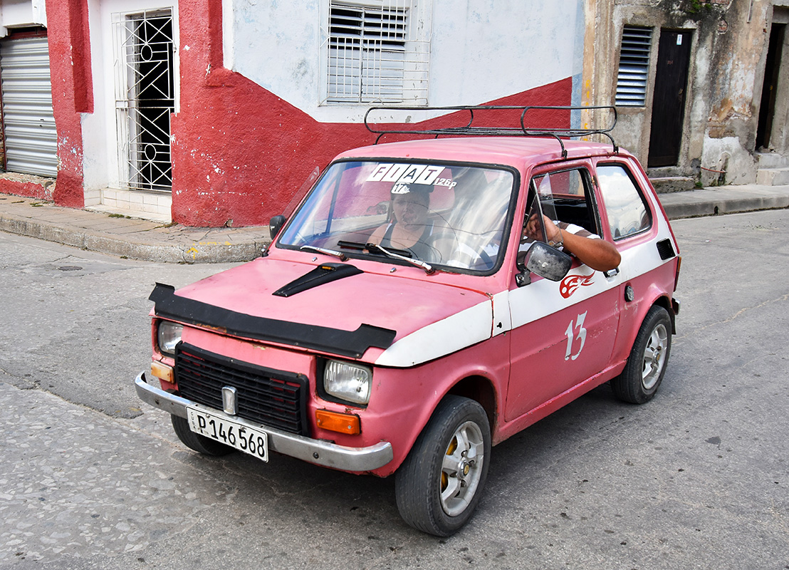 Куба, № P 146 568 — Polski FIAT 126p '73-00