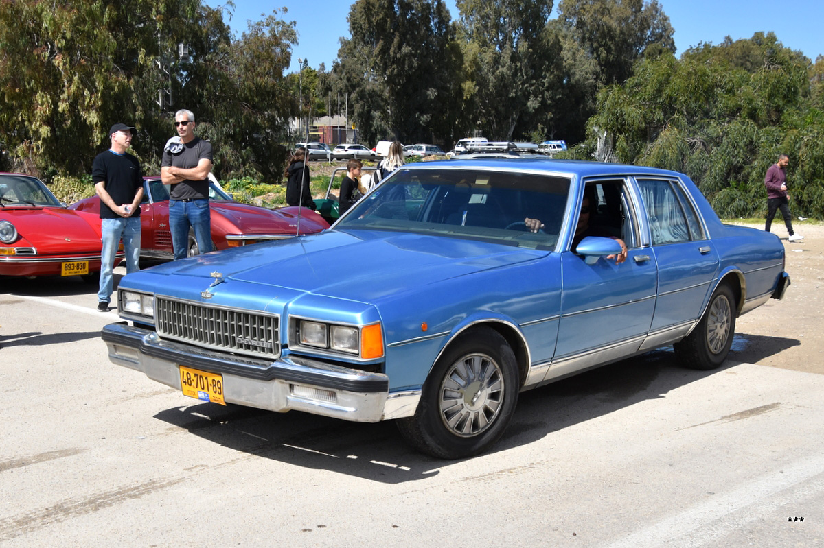 Израиль, № 48-701-89 — Chevrolet Caprice (3G) '77-90