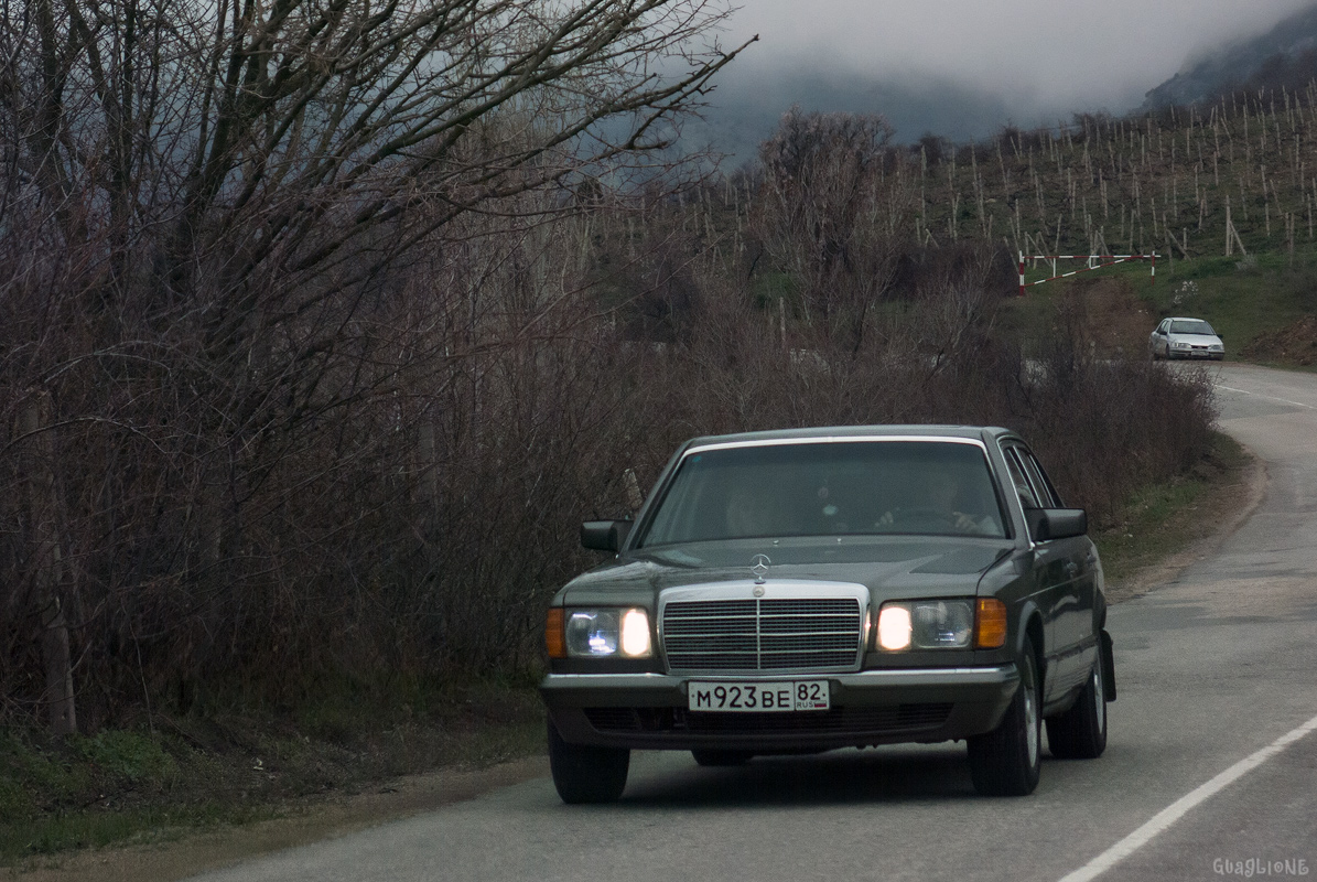 Крым, № М 923 ВЕ 82 — Mercedes-Benz (W126) '79-91