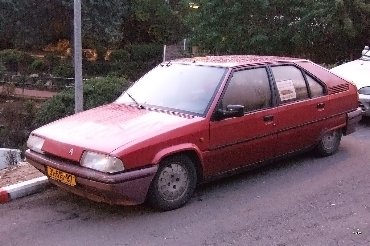 Израиль, № 31-615-87 — Citroën BX '82-94