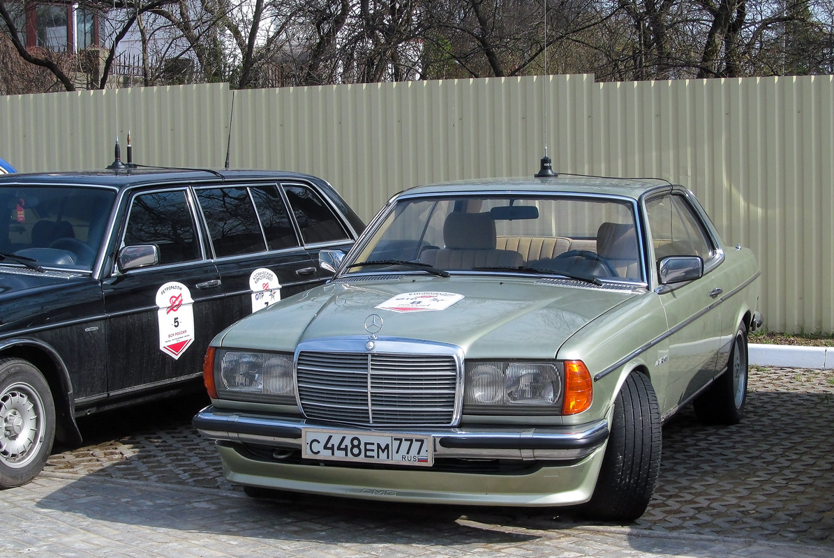 Москва, № С 448 ЕМ 777 — Mercedes-Benz (C123) '77-86