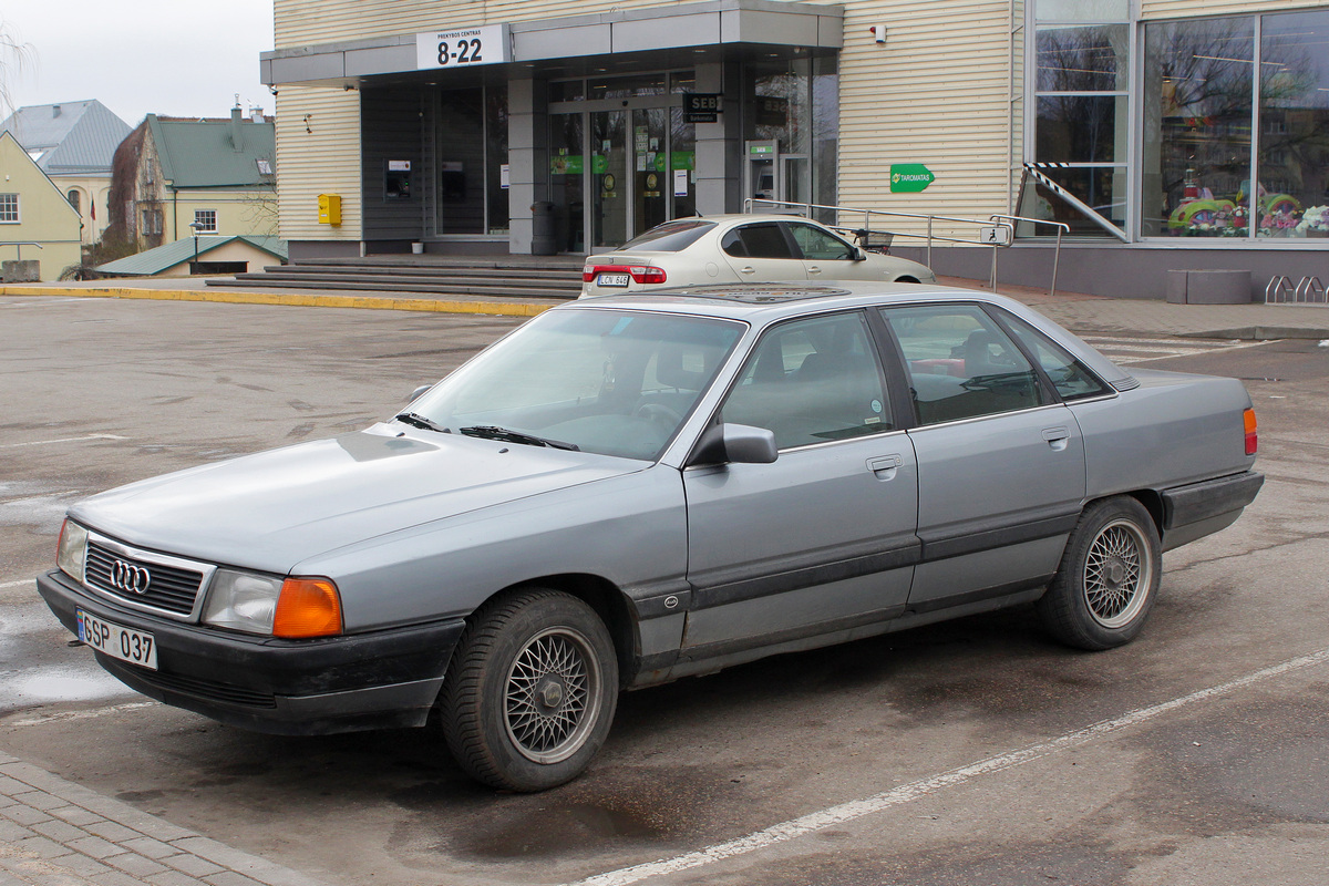 Литва, № GSP 037 — Audi 100 (C3) '82-91