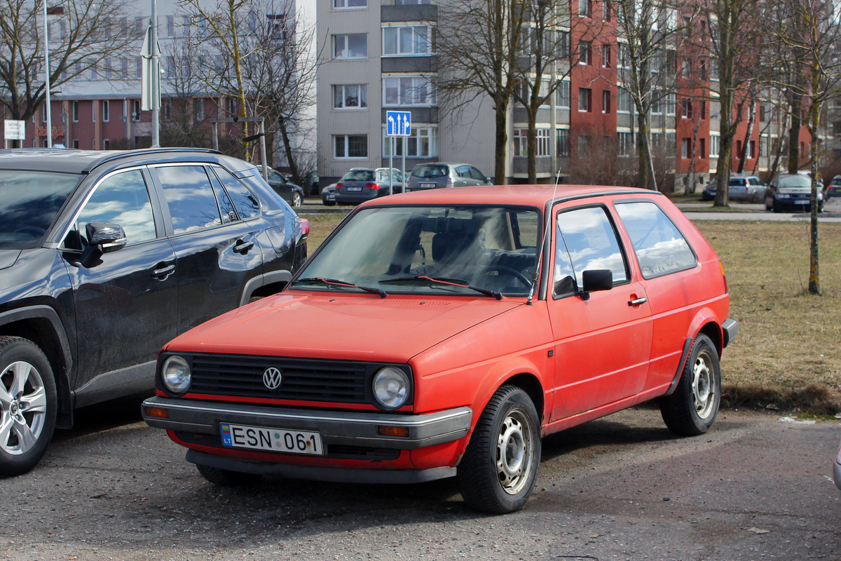 Литва, № ESN 061 — Volkswagen Golf (Typ 19) '83-92