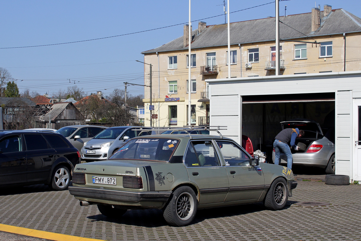 Литва, № FMY 872 — Opel Ascona (C) '81-88