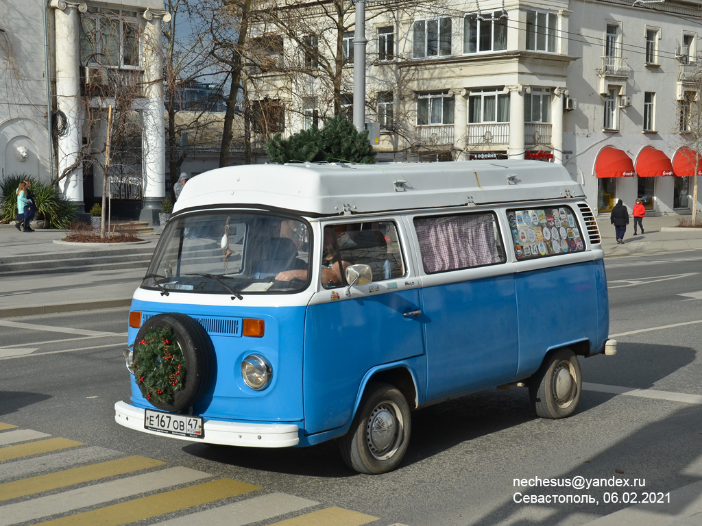 Севастополь, № Е 167 ОВ 47 — Volkswagen Typ 2 (T2) '67-13